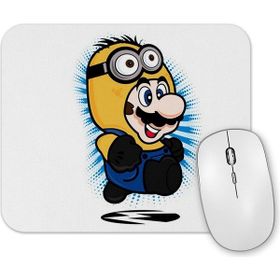 Baskı Dükkanı Super Minion Süper Mario Mouse Pad