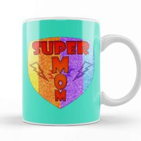 Baskı Dükkanı Super Mom Novelty Süper Anne Kupa