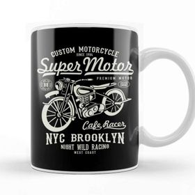 Baskı Dükkanı Super Motor Brooklyn Kupa