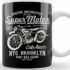 Baskı Dükkanı Super Motor Brooklyn Kupa