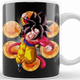 Baskı Dükkanı Super Saiyan Goku Porselen Kupa