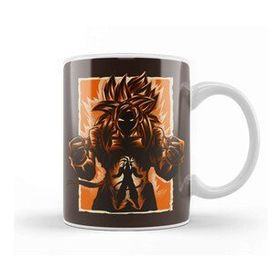 Baskı Dükkanı Super Saiyan Super Attack Saiyan Kupa