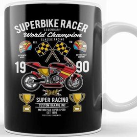 Baskı Dükkanı Superbike Racer World Championship Kupa