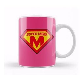 Baskı Dükkanı Superhero Super Mom Süperanne 01 Kupa