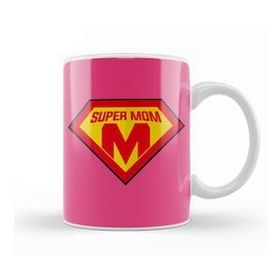 Baskı Dükkanı Superhero Super Mom Süperanne 01 Kupa