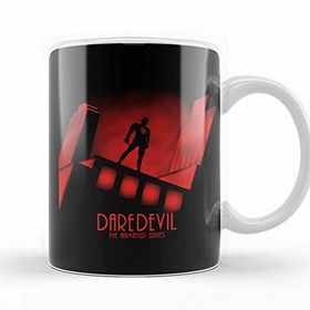 Baskı Dükkanı Superheros Daredevil the Animated Porselen Kupa