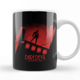 Baskı Dükkanı Superheros Daredevil the Animated Porselen Kupa