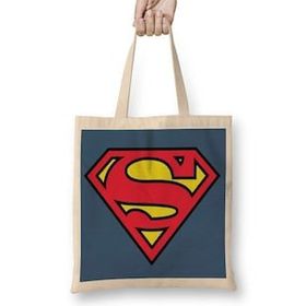 Baskı Dükkanı Supermen 01 Bez Çanta