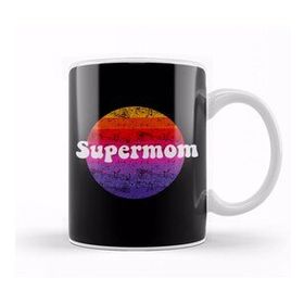 Baskı Dükkanı Supermom Süperanne 013 Kupa