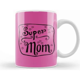 Baskı Dükkanı Supermom Süperanne 05 Beyaz Porselen Kupa Bardak