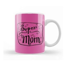 Baskı Dükkanı Supermom Süperanne 05 Beyaz Porselen Kupa Bardak