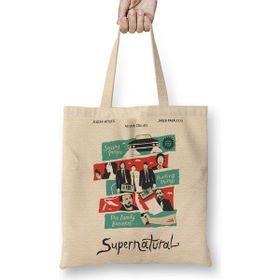 Baskı Dükkanı Supernatural Movie Poster Bez Çanta