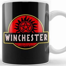 Baskı Dükkanı Supernatural Winchester Porselen Kupa