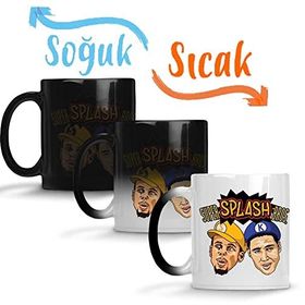 Baskı Dükkanı Supernatural Winchester Sihirli Porselen Kupa