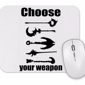 Baskı Dükkanı Support Choose Your Weapon Mouse Pad