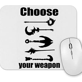Baskı Dükkanı Support Choose Your Weapon Mouse Pad