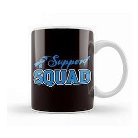 Baskı Dükkanı Support Squad Child Abuse Prevention Month Awareness April Beyaz Porselen Kupa Bardak