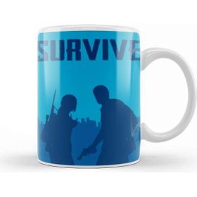 Baskı Dükkanı Survive Video Games Beyaz Porselen Kupa Bardak