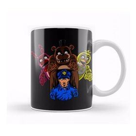 Baskı Dükkanı Surviving Five Nights Of Work Five Nights At Freddys Beyaz Porselen Kupa Bardak