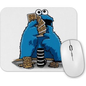 Baskı Dükkanı Susam Sokağı Kurabiye Canavarı Poker Mouse Pad