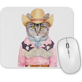 Baskı Dükkanı Suslu Kedi Cats Mouse Pad