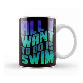 Baskı Dükkanı Swim Swimmer Swimming Pool Instructor Coach Water Sports Beyaz Porselen Kupa Bardak