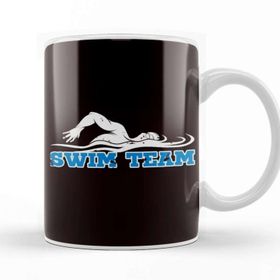 Baskı Dükkanı Swimmer Team Swim Swimming Pool Instructor Coach Athlete Beyaz Porselen Kupa Bardak