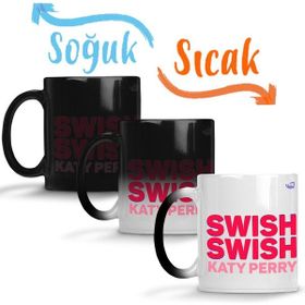 Baskı Dükkanı Swish Swish Sihirli Porselen Kupa
