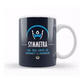 Baskı Dükkanı Symmetra The True Enemy Of Humanity Is Disorder Overwatch Beyaz Porselen Kupa Bardak