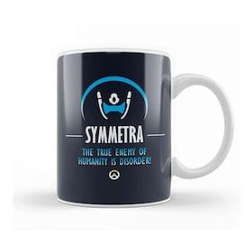 Baskı Dükkanı Symmetra The True Enemy Of Humanity Is Disorder Overwatch Beyaz Porselen Kupa Bardak