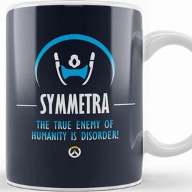 Baskı Dükkanı Symmetra The True Enemy Of Humanity Is Disorder Overwatch Beyaz Porselen Kupa Bardak