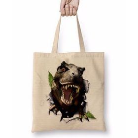 Baskı Dükkanı T Rex Bez Çanta