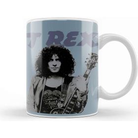 Baskı Dükkanı T Rex Marc Bolan Beyaz Porselen Kupa Bardak