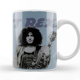 Baskı Dükkanı T Rex Marc Bolan Beyaz Porselen Kupa Bardak