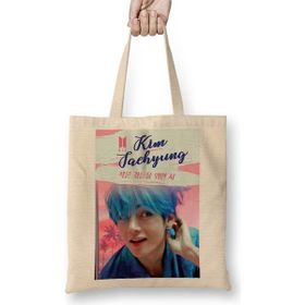 Baskı Dükkanı Taehyung Bts Persona 01 Bez Çanta