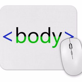 Baskı Dükkanı Tag Body Mouse Pad