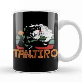 Baskı Dükkanı Tanjiro Vintage Kupa