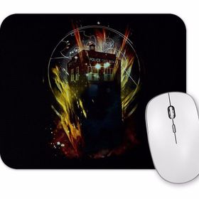 Baskı Dükkanı Tardis Mouse Pad
