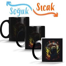 Baskı Dükkanı Tardis Sihirli Porselen Kupa