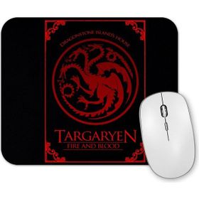 Baskı Dükkanı Targaryen House 2 Mouse Pad