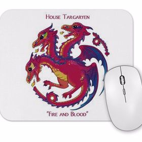 Baskı Dükkanı Targaryen Mouse Pad