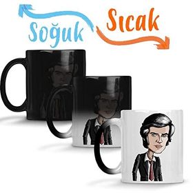 Baskı Dükkanı Tarık Akan Sihirli Porselen Kupa