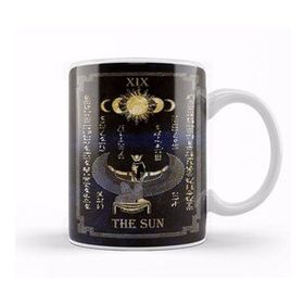 Baskı Dükkanı Tarot Quot The Sun Quot Goddess Isis Black Version Kupa