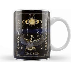 Baskı Dükkanı Tarot Quot The Sun Quot Goddess Isis Black Version Kupa