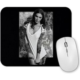 Baskı Dükkanı Tattoo Girl Mouse Pad