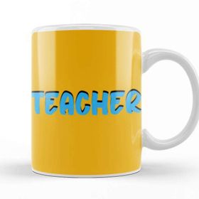 Baskı Dükkanı Teache Gift Learning Inspire Science Student School Inspirational Kupa