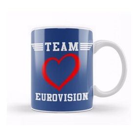 Baskı Dükkanı Team Eurovision Top Gun Style Kupa