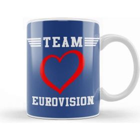 Baskı Dükkanı Team Eurovision Top Gun Style Kupa