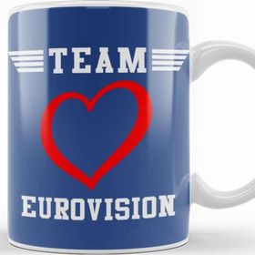 Baskı Dükkanı Team Eurovision Top Gun Style Kupa