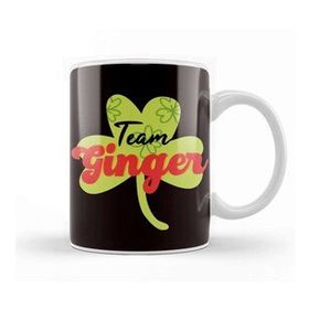 Baskı Dükkanı Team Ginger Redhead Shamrock Irish Red Orange Hair Haired Kupa